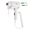 Asciugacapelli da parete Adler AD 2285 — 2000 W, 3 livelli di temperatura, livello freddo, bianco