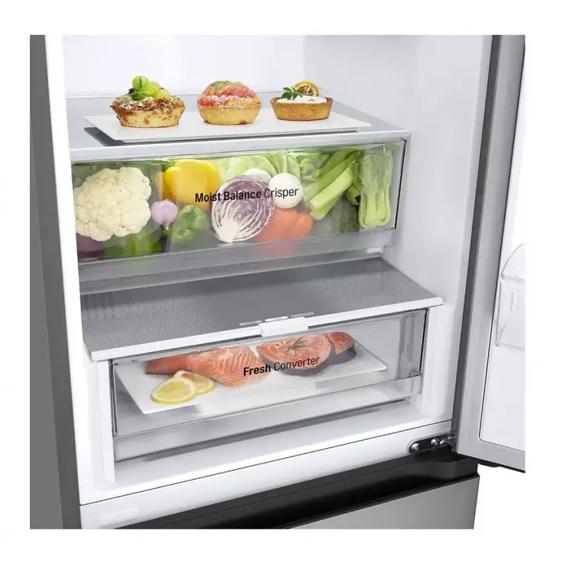 LG GBV3100EPY frigorifero combinato autoportante 344 L E argento
