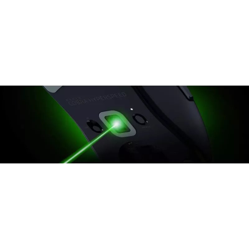 Razer Cobra HyperSpeed mouse da gaming wireless, ottico, 26000 DPI, Bluetooth + RF + USB Type-A, per destrimani