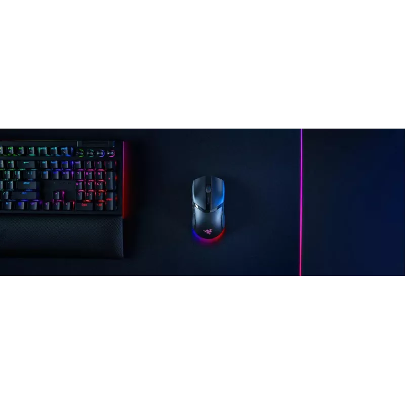 Razer Cobra HyperSpeed mouse da gaming wireless, ottico, 26000 DPI, Bluetooth + RF + USB Type-A, per destrimani