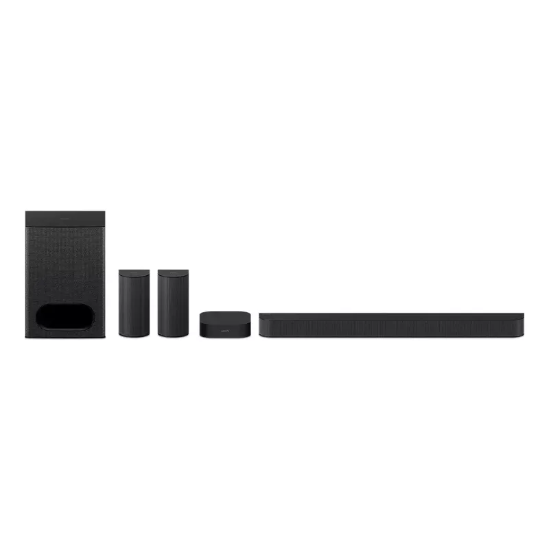Sistema soundbar 5.1 canali Sony HT-S60 nero, 1000 W, supporto Dolby Atmos e DTS:X, Bluetooth