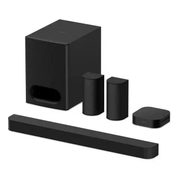 Sistema soundbar 5.1 canali Sony HT-S60 nero, 1000 W, supporto Dolby Atmos e DTS:X, Bluetooth