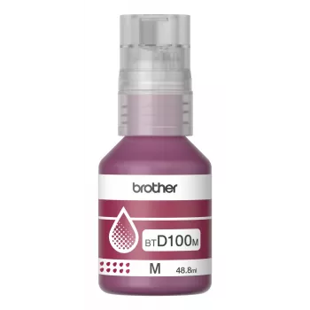Bottiglia d'inchiostro Brother BTD100M magenta originale, 48,8 ml, 5000 pagine