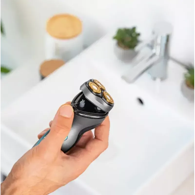 Cecotec 04199 rasoio da uomo rotativo trimmer Titan testina 3D
