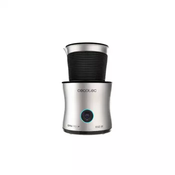 Montapanna e scaldalatte CECOTEC 01518 — automatico, 650 W, contenitore in acciaio inox, argento