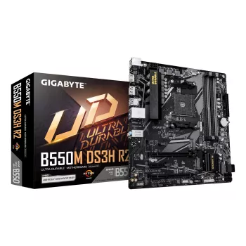 Scheda madre GIGABYTE B550M DS3H R2, B550, socket AM4, Micro ATX