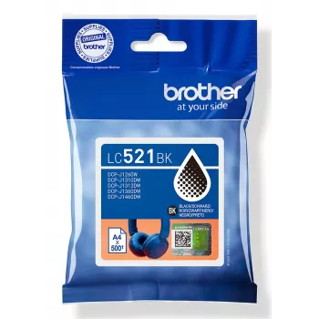 Cartuccia toner originale Brother LC521BK – nero