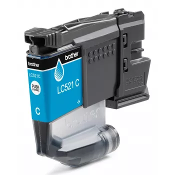 Cartuccia toner originale Brother LC521C - ciano