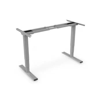 Base tavolo regolabile in altezza elettricamente Digitus, doppio motore, portata 100 kg, grigio