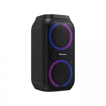 Altoparlante per feste portatile HISENSE Party Rocker 160 — 160 W RMS, 2.0 canali, IPX4, nero, 6,3 kg