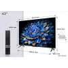 TCL T69C 43T69C TV 109,2 cm (43 inch) 4K Ultra HD Smart TV Wi-Fi nero 350 cd/m²