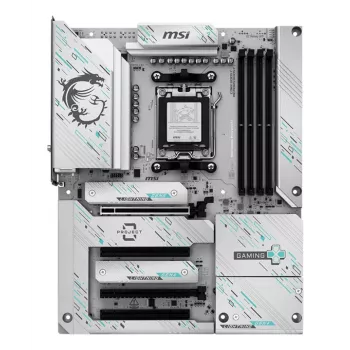 Scheda madre MSI B850 GAMING PLUS WIFI PZ — AMD B850, socket AM5, ATX, DDR5, 4x DIMM, 3x M.2, Wi‑Fi, Bluetooth