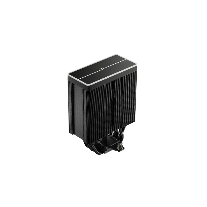 Dissipatore ad aria per CPU DeepCool AG500 BK ARGB V2 — dissipatore a torre per socket Intel e AMD, dissipatore ad alette con alette impilate, illuminazione ARGB