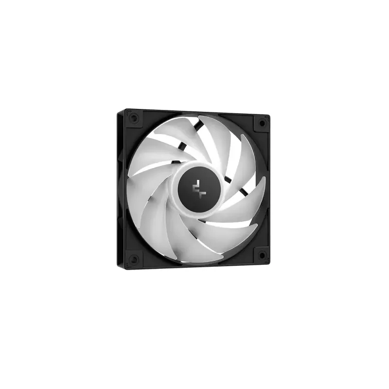 Dissipatore ad aria per CPU DeepCool AG500 BK ARGB V2 — dissipatore a torre per socket Intel e AMD, dissipatore ad alette con alette impilate, illuminazione ARGB