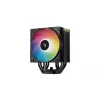 Dissipatore ad aria per CPU DeepCool AG500 BK ARGB V2 — dissipatore a torre per socket Intel e AMD, dissipatore ad alette con alette impilate, illuminazione ARGB