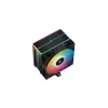 Dissipatore ad aria per CPU DeepCool AG500 BK ARGB V2 — dissipatore a torre per socket Intel e AMD, dissipatore ad alette con alette impilate, illuminazione ARGB