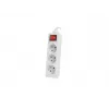 Prolunga elettrica Lanberg PS1-03E-0150-W 1,5 m 3 prese AC per interni bianca