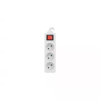 Prolunga elettrica Lanberg PS1-03E-0150-W 1,5 m 3 prese AC per interni bianca