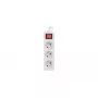 Prolunga elettrica Lanberg PS1-03E-0150-W 1,5 m 3 prese AC per interni bianca