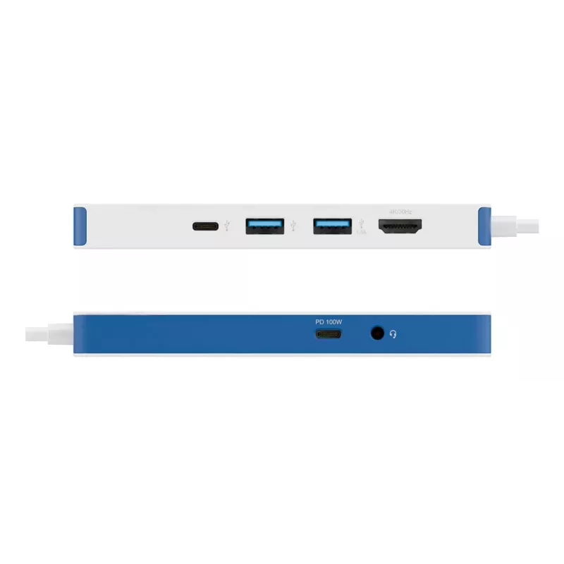 Hub USB-C TARGUS Hyperdrive Flex 8 porte (blu)
