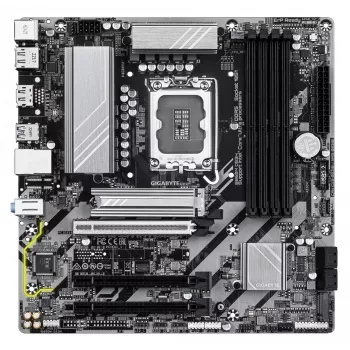 Scheda madre GIGABYTE B860M DS3H - CPU Intel Core Ultra Series, VRM 5+1+2+1 fasi, fino a 9066MHz DDR5, 1xPCIe 5.0 + 1xPCIe 4.0 M.2, 2.5GbE LAN, USB 3.2 Gen 2