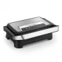 Grill da contatto Tefal Inicio Compact GC270D10 — rettangolare 1000 W, piastra superiore grill, nero/acciaio inox