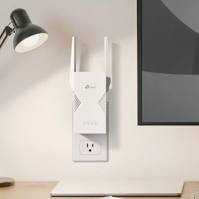 Trasmettitore e ricevitore di rete TP-LINK BE3600 2882 Mbit/s, dual band 2,4/5 GHz, 1× RJ-45, bianco