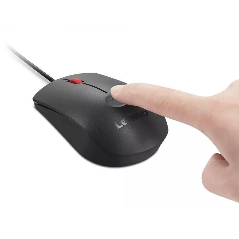 Lenovo 4Y51S24029 mouse da ufficio ambidestro USB Type-A ottico 2000 DPI