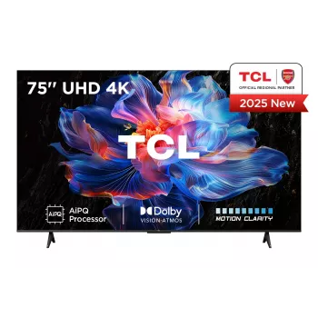 TCL V6C 75V6C TV 190,5 cm (75 pollici) 4K Ultra HD Smart TV Wi-Fi metallico 330 cd/m²