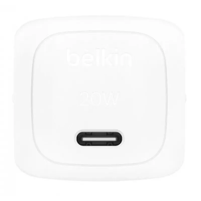 Caricabatterie da parete BELKIN - Boostcharge - USB-C 20W PPS compatto - bianco