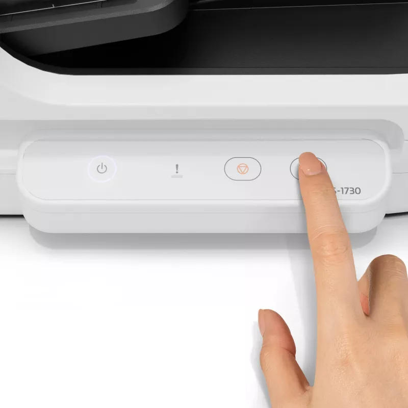 Scanner piano e ADF Epson WorkForce DS-1730 1200 x 1200 DPI A4 nero, bianco