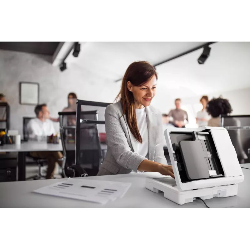 Scanner piano e ADF Epson WorkForce DS-1730 1200 x 1200 DPI A4 nero, bianco