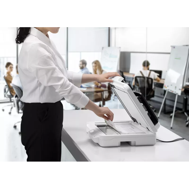 Scanner piano e ADF Epson WorkForce DS-1730 1200 x 1200 DPI A4 nero, bianco