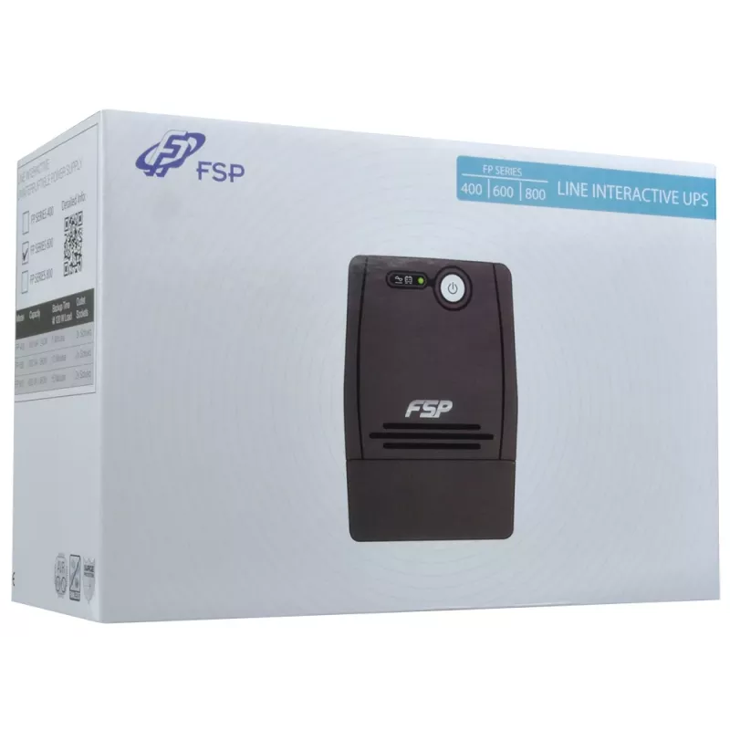 Gruppo di continuità FSP FP 600 (UPS) 0,6 kVA 360 W 2 uscite AC
