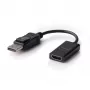 Dell 492-BBXU (DANAUBC087) adattatore da DisplayPort a HDMI 2.0, 4K, 0,2 m, nero