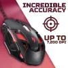 Acer Nitro Gaming Mouse II NMW200, cablato, nero