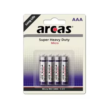 Batteria usa e getta Arcas 107 00403 AAA zinco-carbone