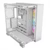 Case PC CORSAIR – iCUE LINK 6500X RGB Mid-Tower Dual Chamber bianco