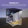 Case PC CORSAIR – iCUE LINK 6500X RGB Mid-Tower Dual Chamber bianco