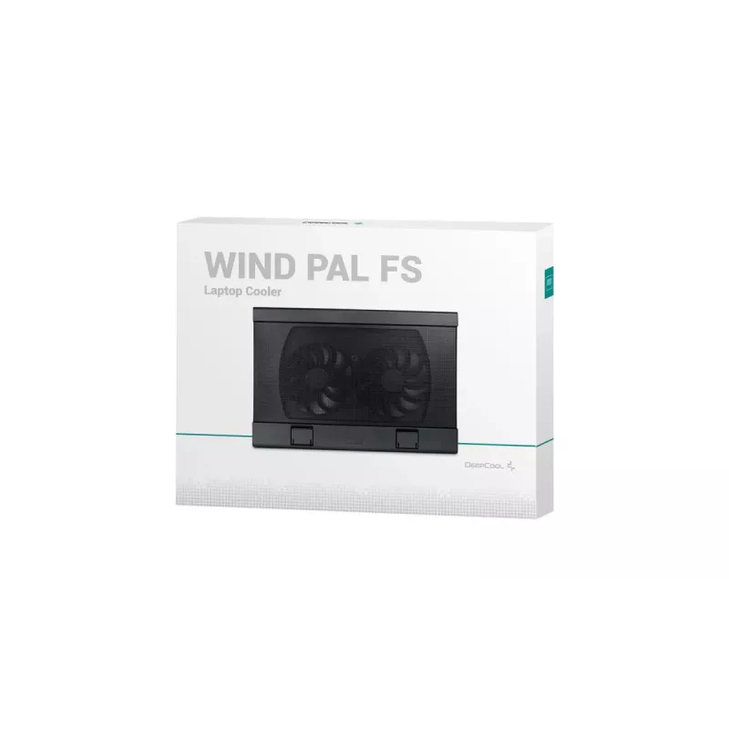 Base di raffreddamento per laptop DEEPCOOL Wind Pal Fs 1200 Rpm - nero