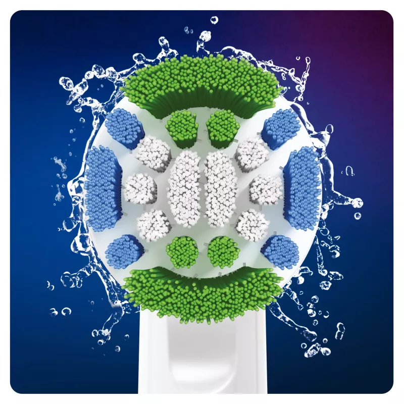 Oral-B Precision Clean 80339528 Testina spazzolino 6 pz. Bianco