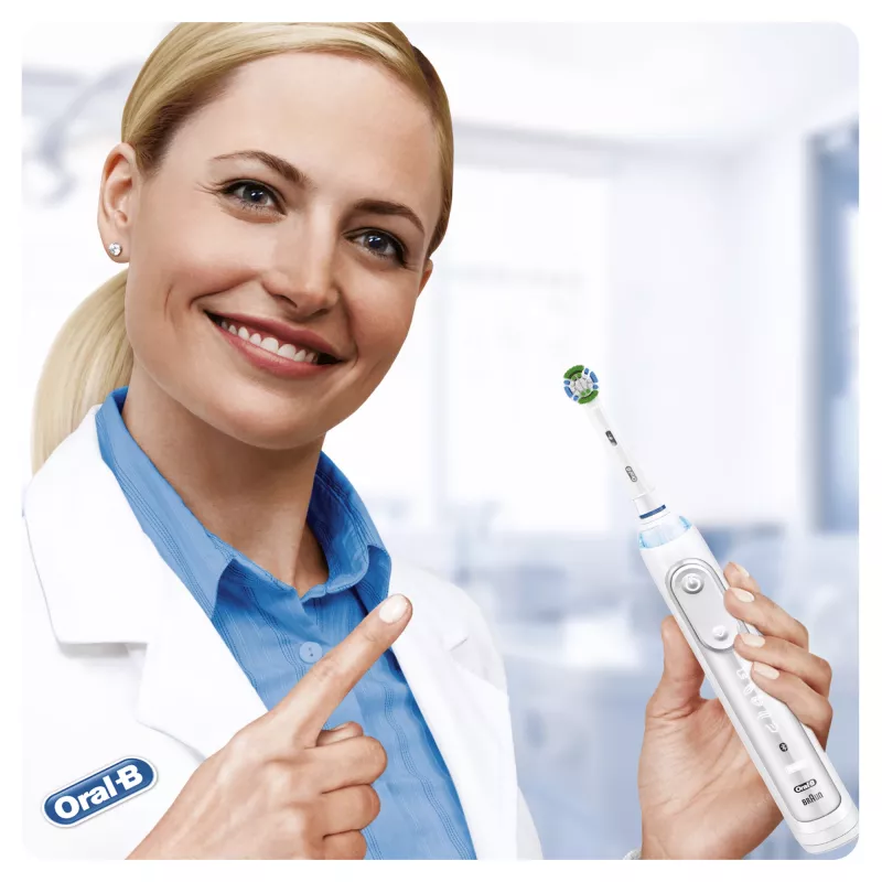 Oral-B Precision Clean 80339528 Testina spazzolino 6 pz. Bianco