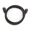 Gembird CC-HDMI4-1M cavo HDMI 2.0 con Ethernet, maschio-maschio, connettori placcati in oro, 1 m, nero, confezione sfusa