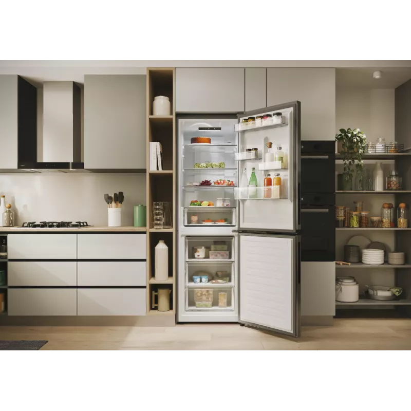 Candy ECN2CQTEX186 Freestanding 355 L Acciaio inox