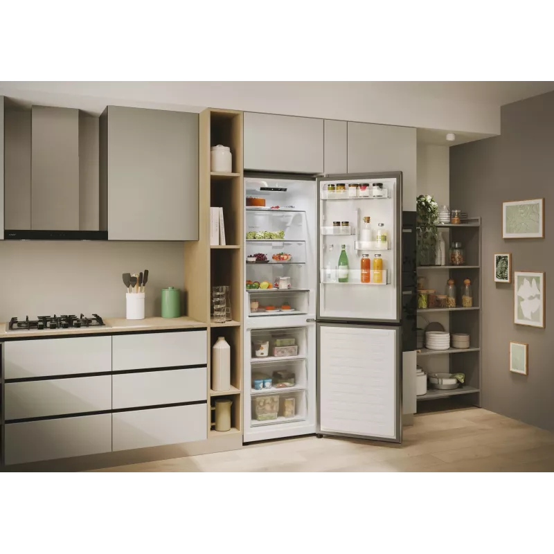 Candy ECN2CQTEX186 Freestanding 355 L Acciaio inox