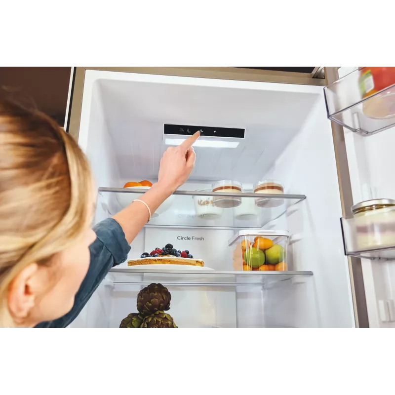 Candy ECN2CQTEX186 Freestanding 355 L Acciaio inox