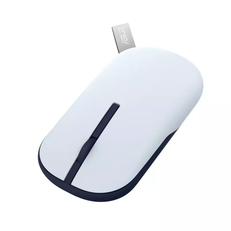 ASUS Marshmallow MD100 Mouse Office Ambidextro RF Wireless + Bluetooth Ottico 1600 DPI