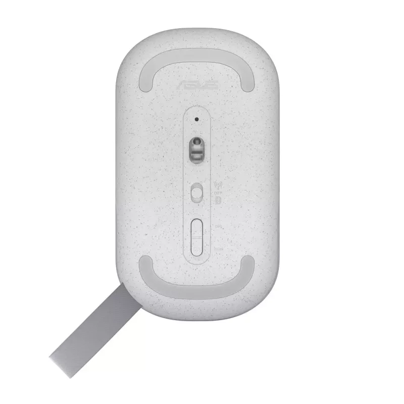 ASUS Marshmallow MD100 Mouse Office Ambidextro RF Wireless + Bluetooth Ottico 1600 DPI