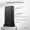 ASUS Triple Display USB-C Dock DC300 Docking USB 3.2 Gen 2 (3.1 Gen 2) Type-C Nero