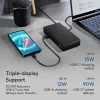 ASUS Triple Display USB-C Dock DC300 Docking USB 3.2 Gen 2 (3.1 Gen 2) Type-C Nero